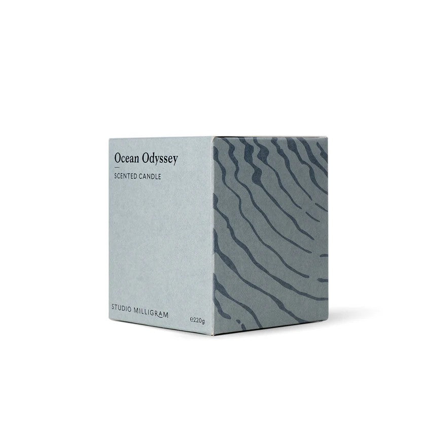 Studio Milligram Scented Candle - Ocean Odyssey - 220g