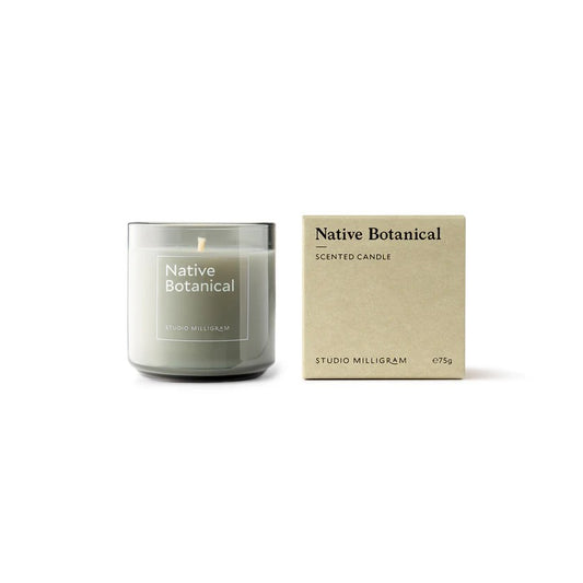 Studio Milligram Scented Travel Candle - Native Botanical - 75g