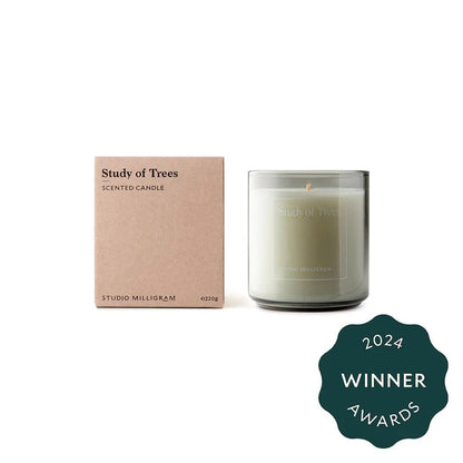 Studio Milligram Scented Candle - Study of Trees - 220g