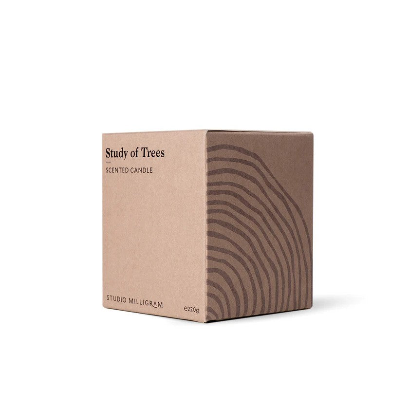 Studio Milligram Scented Candle - Study of Trees - 220g